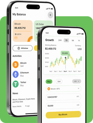 Quantum Leap AI trading platform with live market data